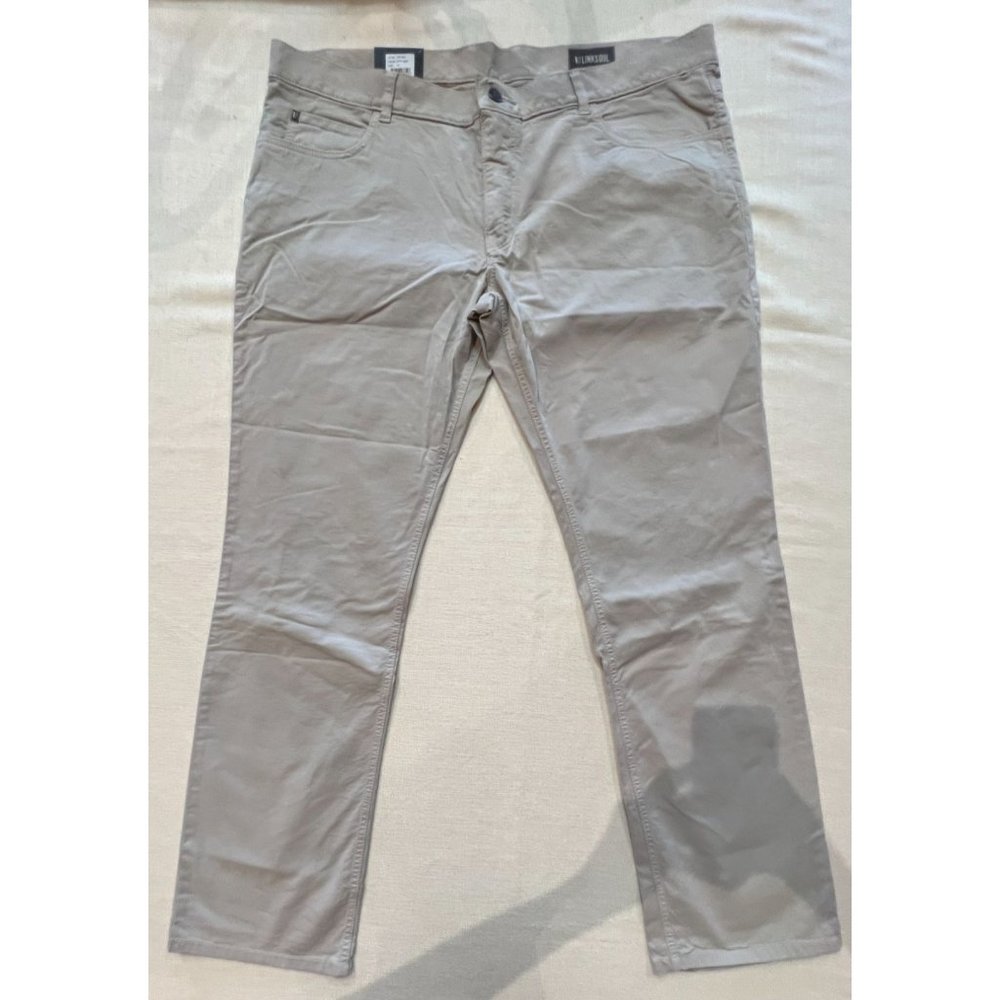 Linksoul Torrey Modern Fit Pant Chino Cool Grey LS6104-R Size 40R NWT